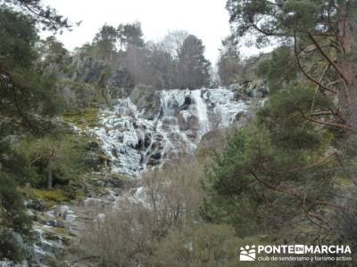 Cascada de Mojonavalle - Sierra de la Morcuera;senderismo albacete